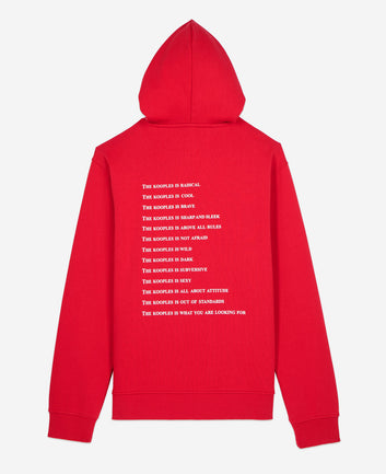 Sweatshirt à capuche What is rouge